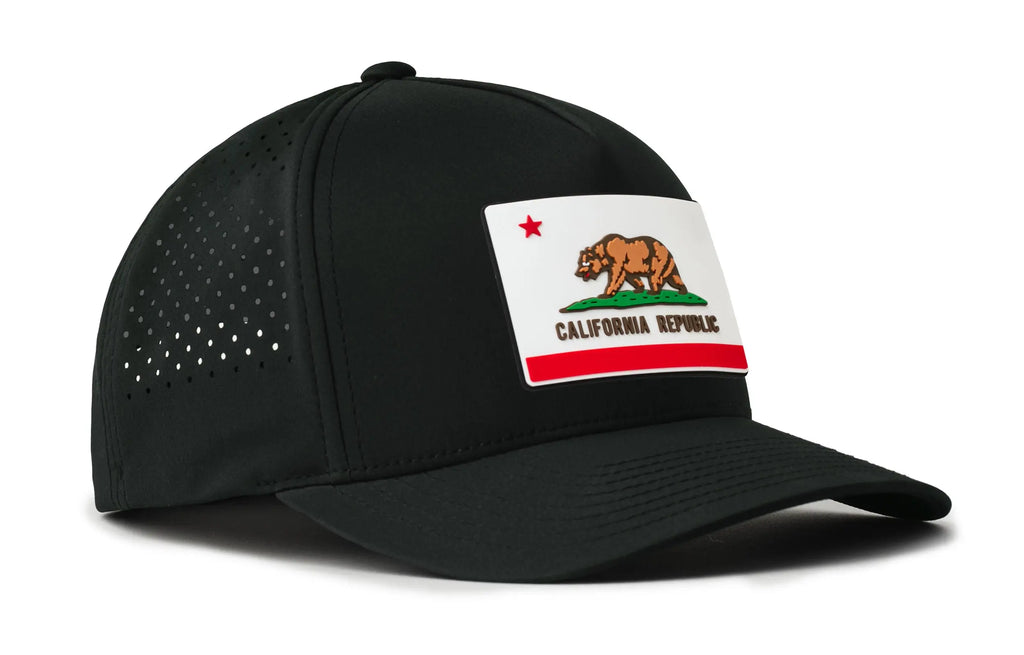 California Flag Performance 5-Panel Hat  |  CA Flexfit® Snapback Haka Hat