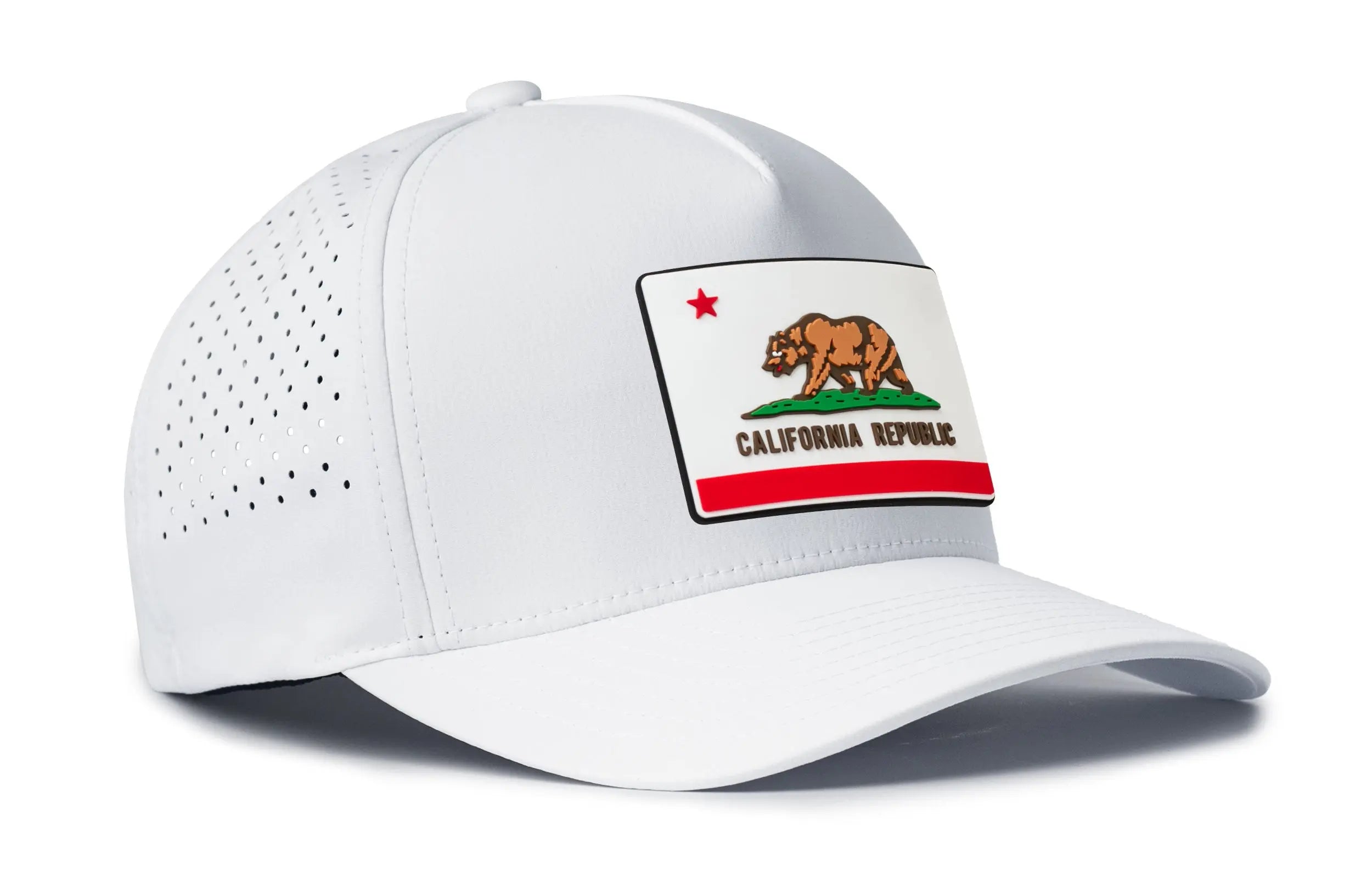 California Flag Performance 5-Panel Hat  |  CA Flexfit® Snapback Haka Hat
