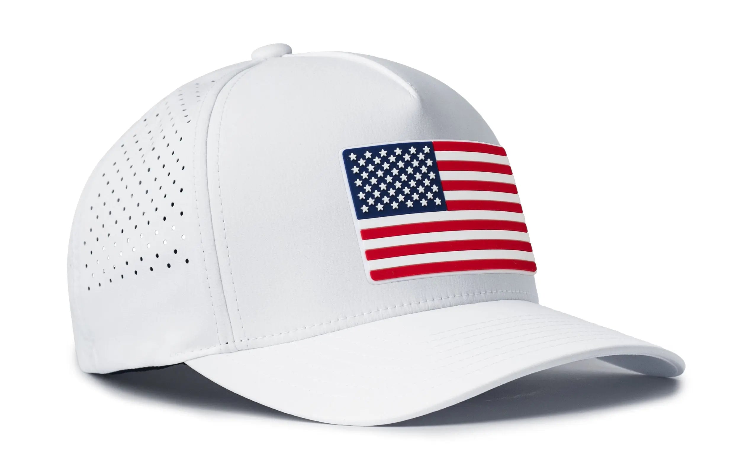 USA Performance 5-Panel Hat  |  American Flag Flexfit® Snapback Haka Hat