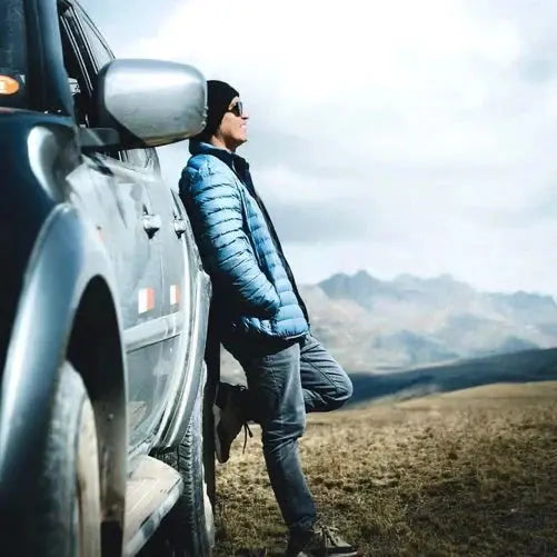Men's Alpafill Puffer Alpaca Jacket Purely Alpaca