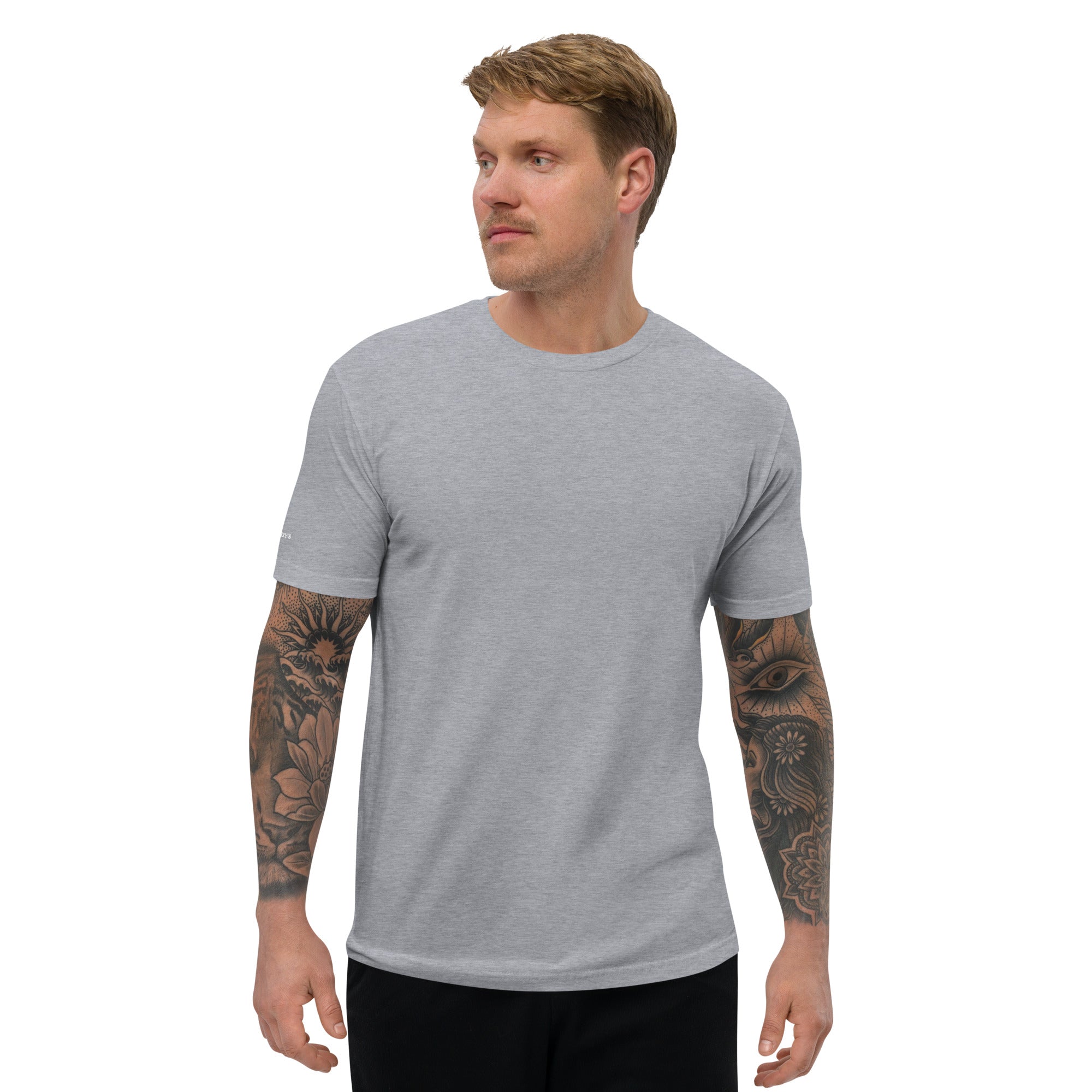 Cranberry's Basics fitted tee — soft combed cotton, crew neck