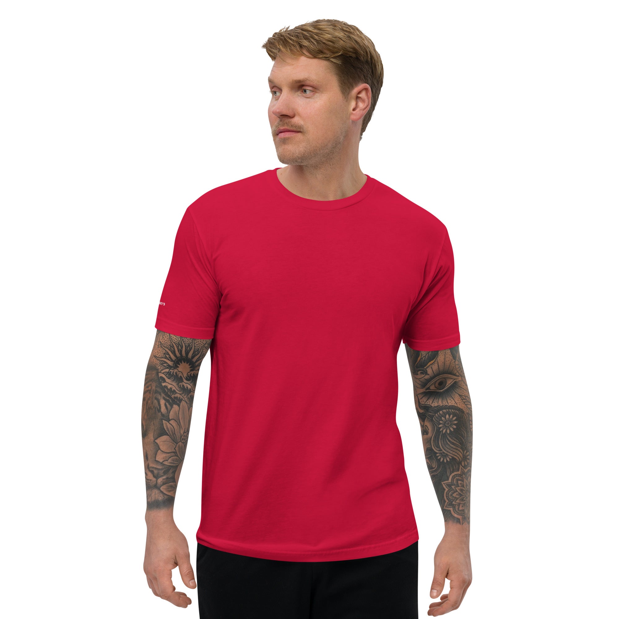 Cranberry's Basics fitted tee — front view