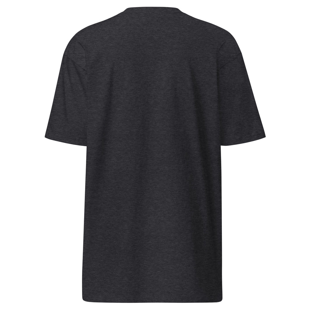 CBY Guardian heavyweight tee — art-deco Guardians of Traffic figure with blackletter CBY, full-front print