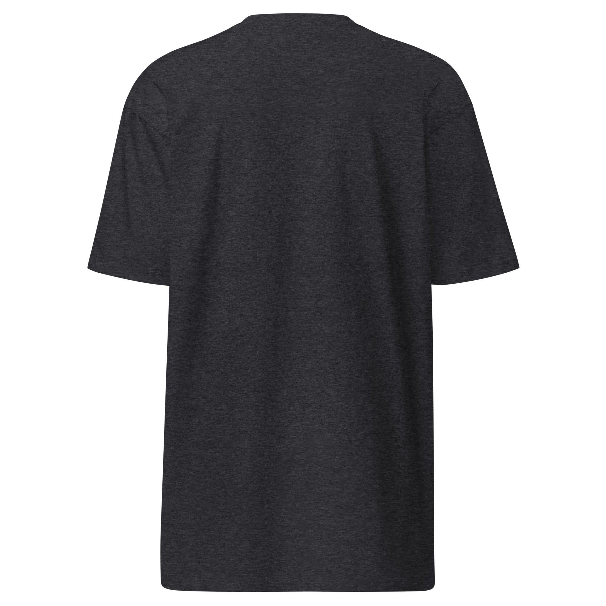 CBY Guardian heavyweight tee — art-deco Guardians of Traffic figure with blackletter CBY, full-front print