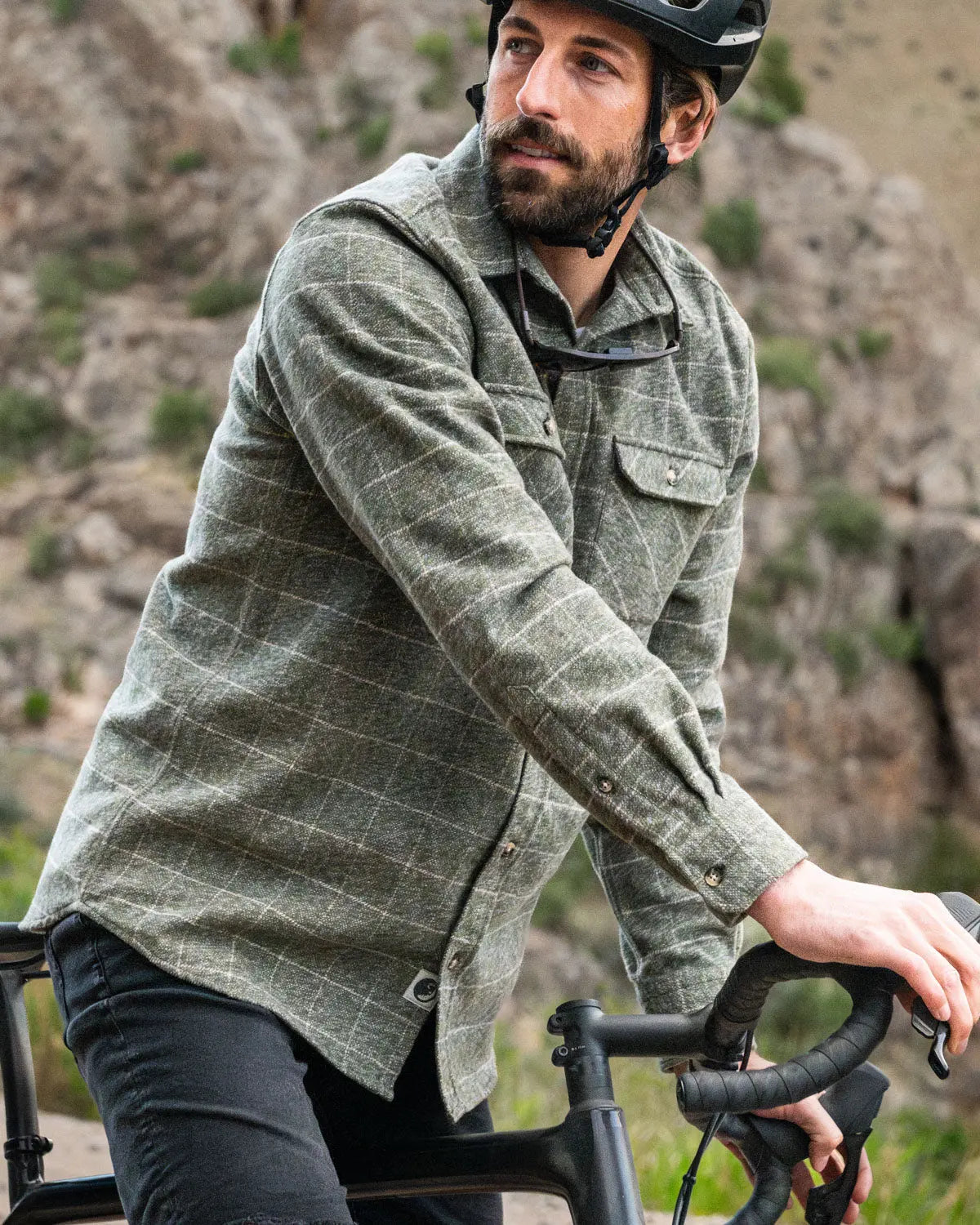 Grand Flannel, Moss Green MuskOx Flannels