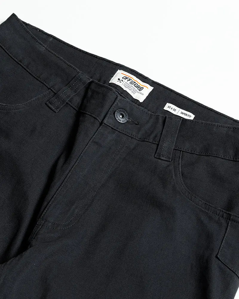 Trailblazer Taper Fit Pants - Vintage Black Off The Grid Surplus