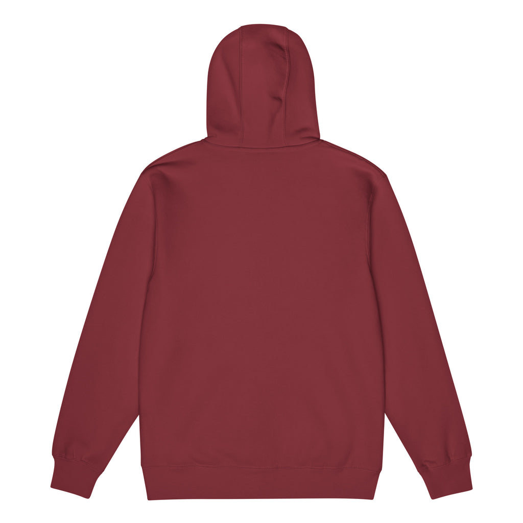 CBY CLE Graffiti Guardian hoodie — hood and drawcord detail