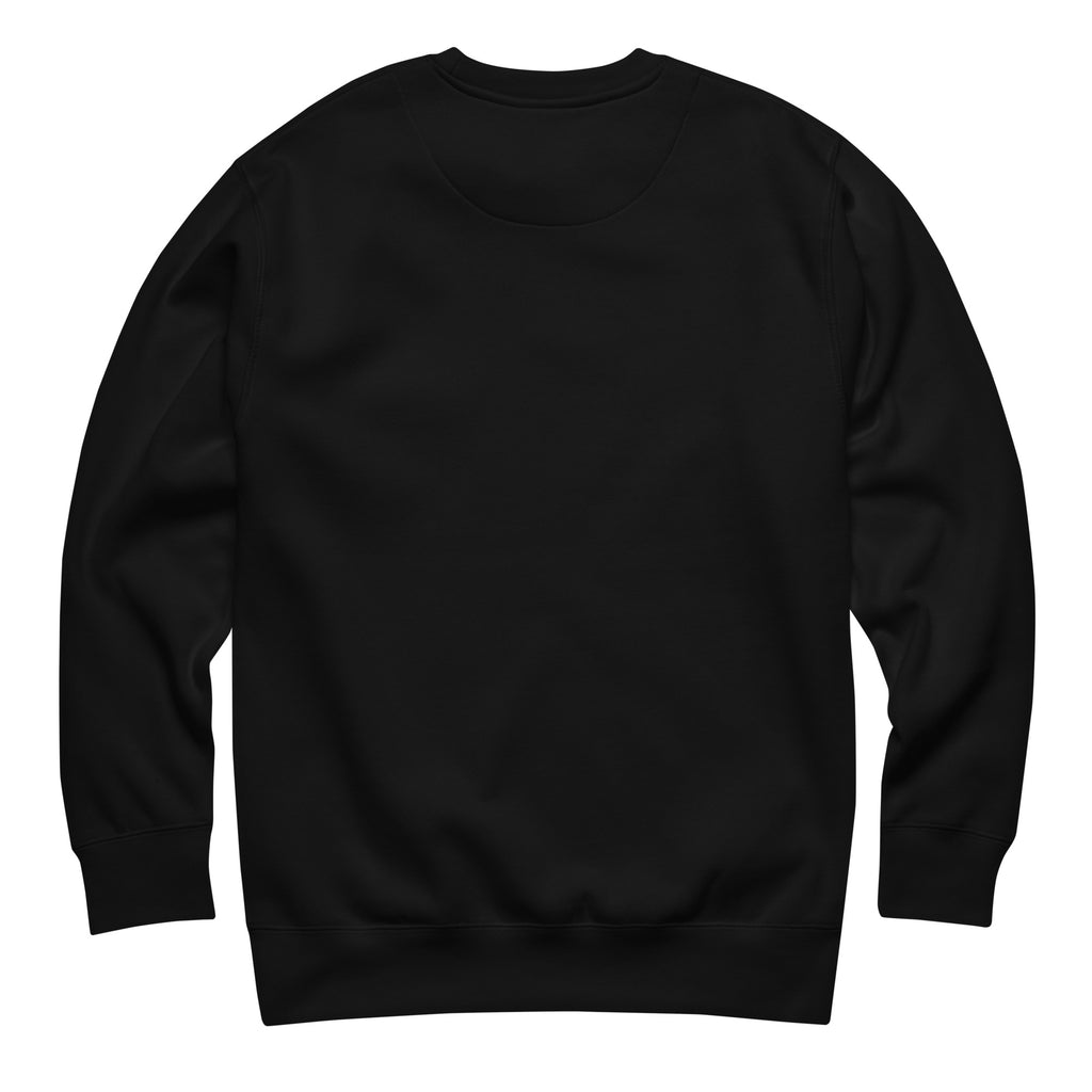 CBY Basics crewneck sweatshirt — black, back