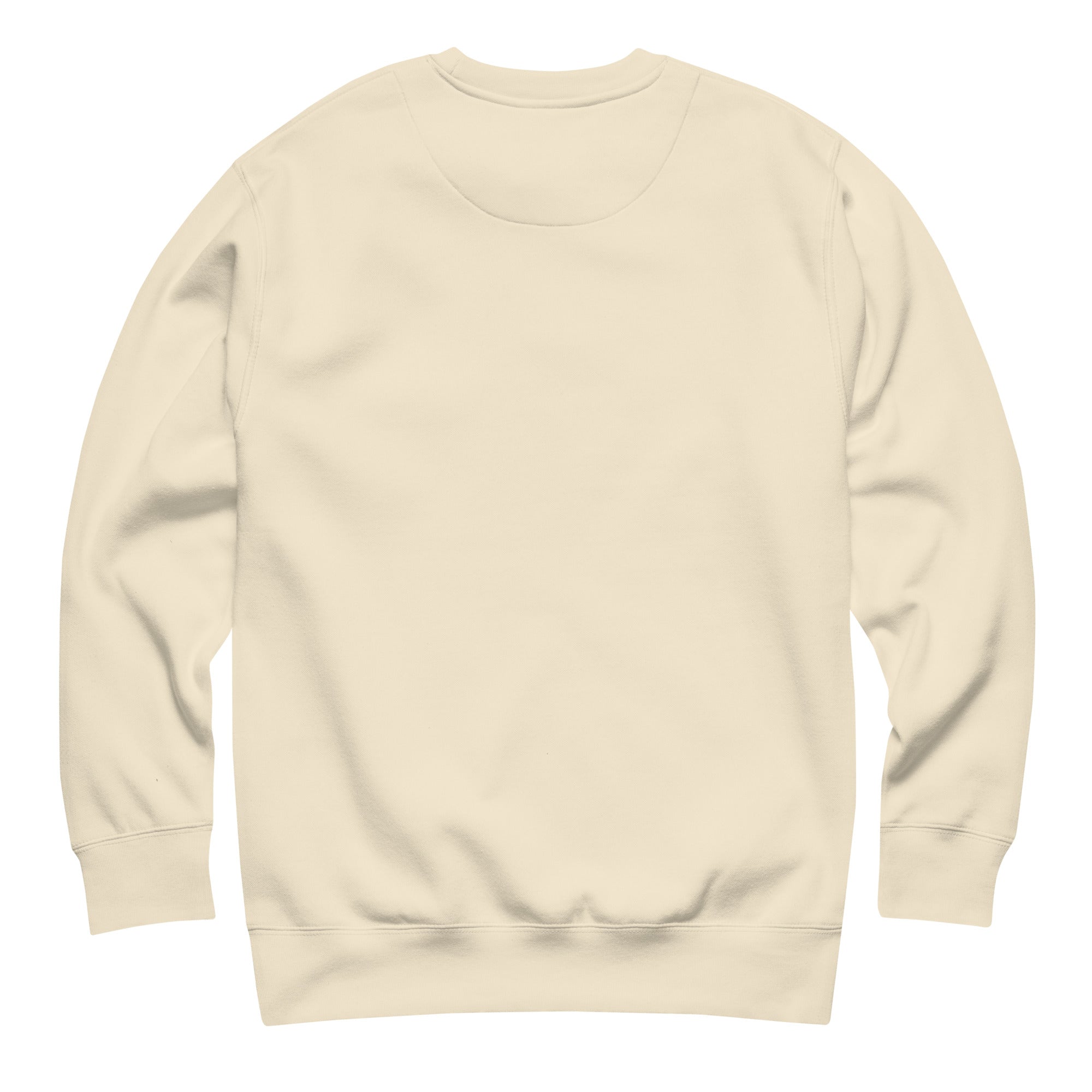 CBY CLE Guardian crewneck sweatshirt — bone, back