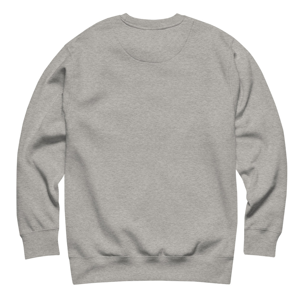 CBY BKN Graffiti Water Tower crewneck sweatshirt — carbon grey, back