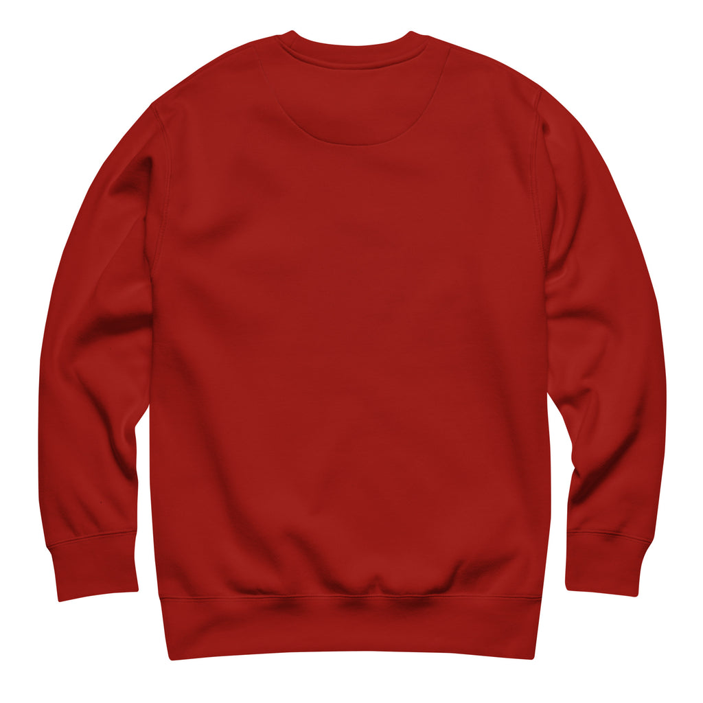 CBY CLE Guardian crewneck sweatshirt — cardinal, back