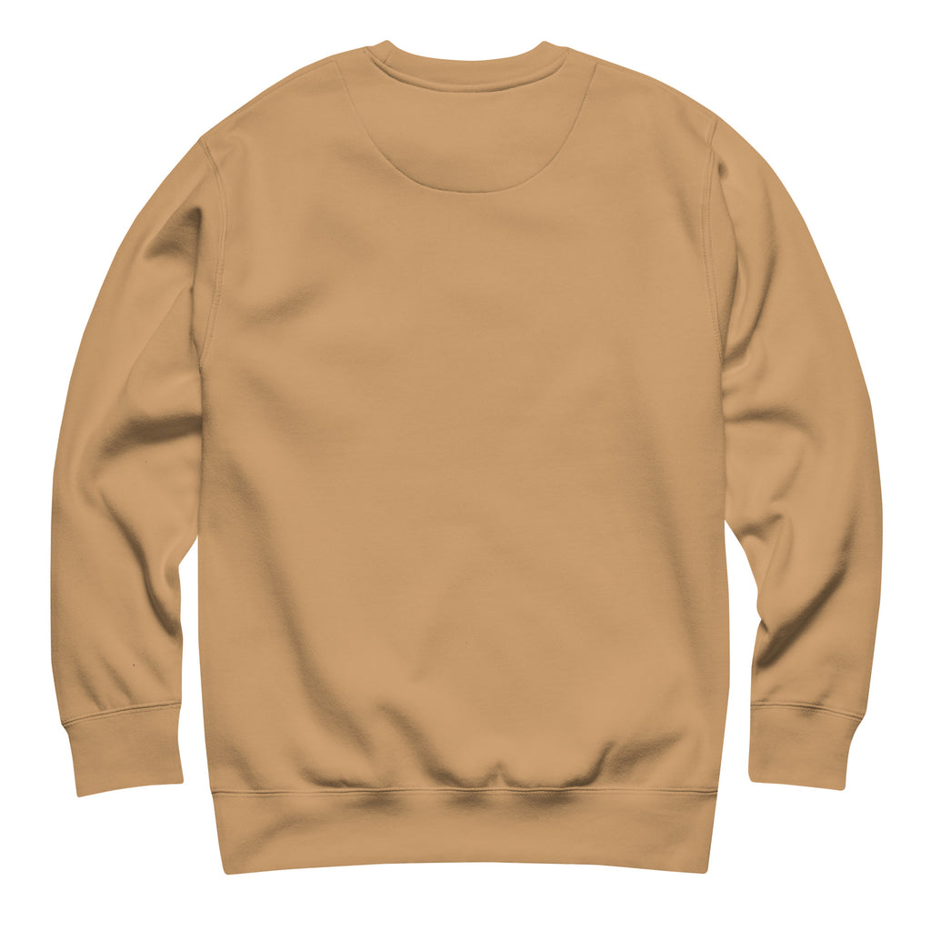 CBY CLE Guardian crewneck sweatshirt — khaki, back