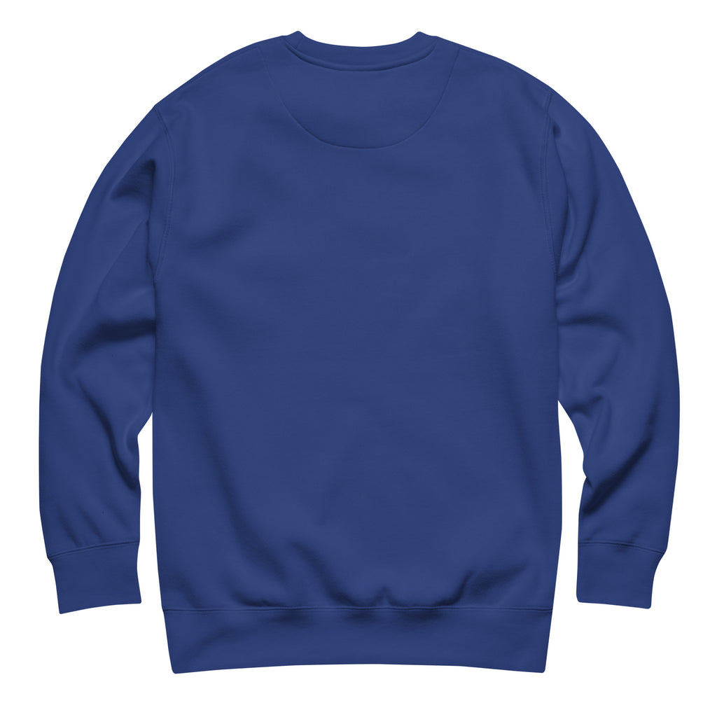 CBY CLE Guardian crewneck sweatshirt — team royal, back