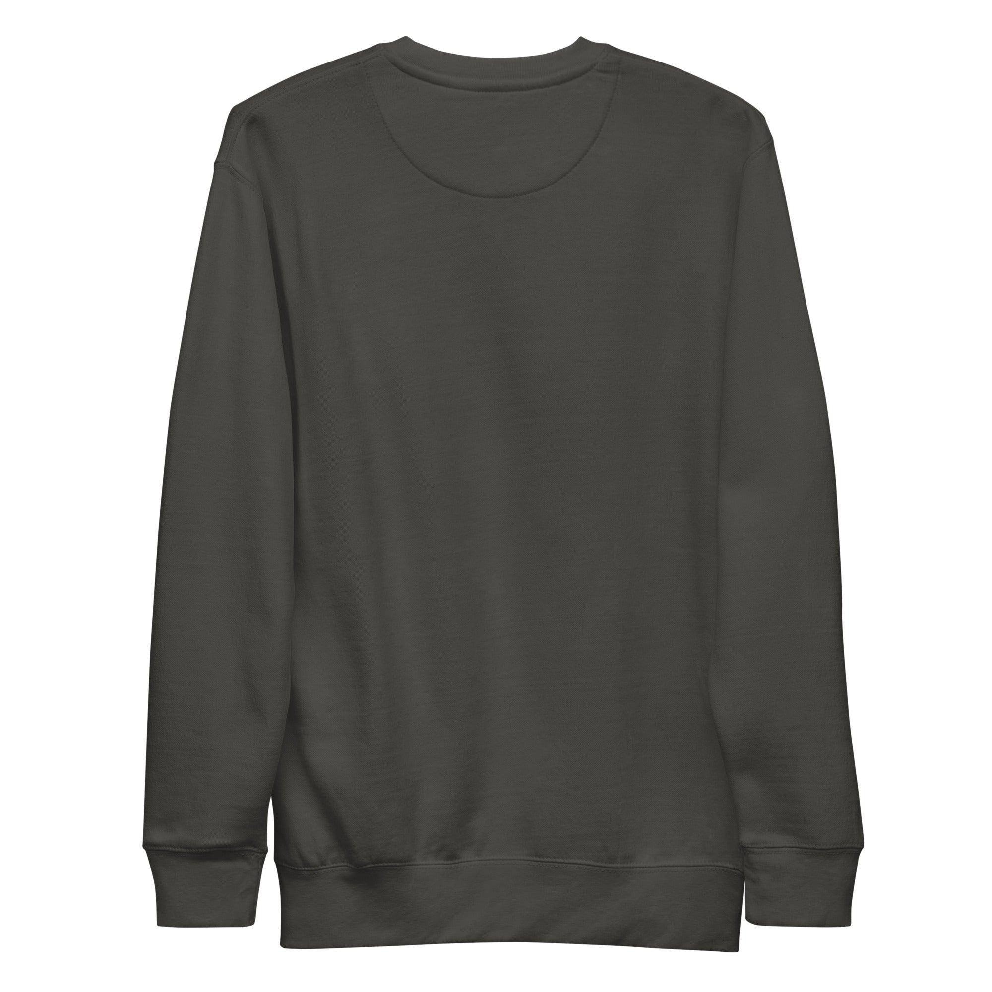 CBY CLE 216 Stacked crewneck sweatshirt — vintage black, back