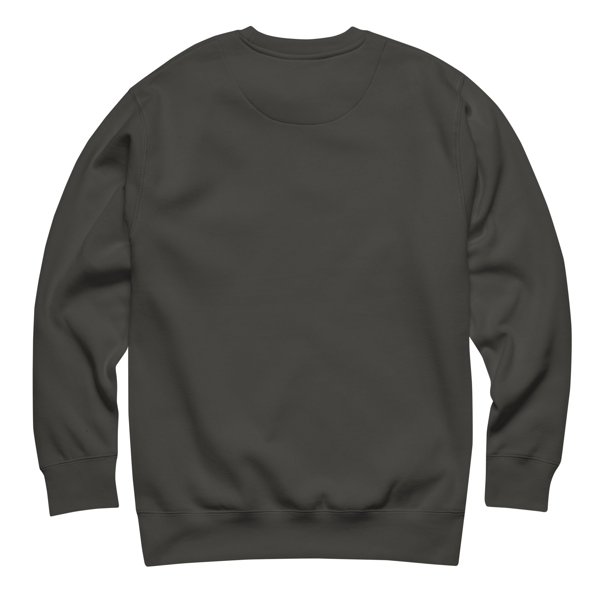 CBY Basics crewneck sweatshirt — vintage black, back